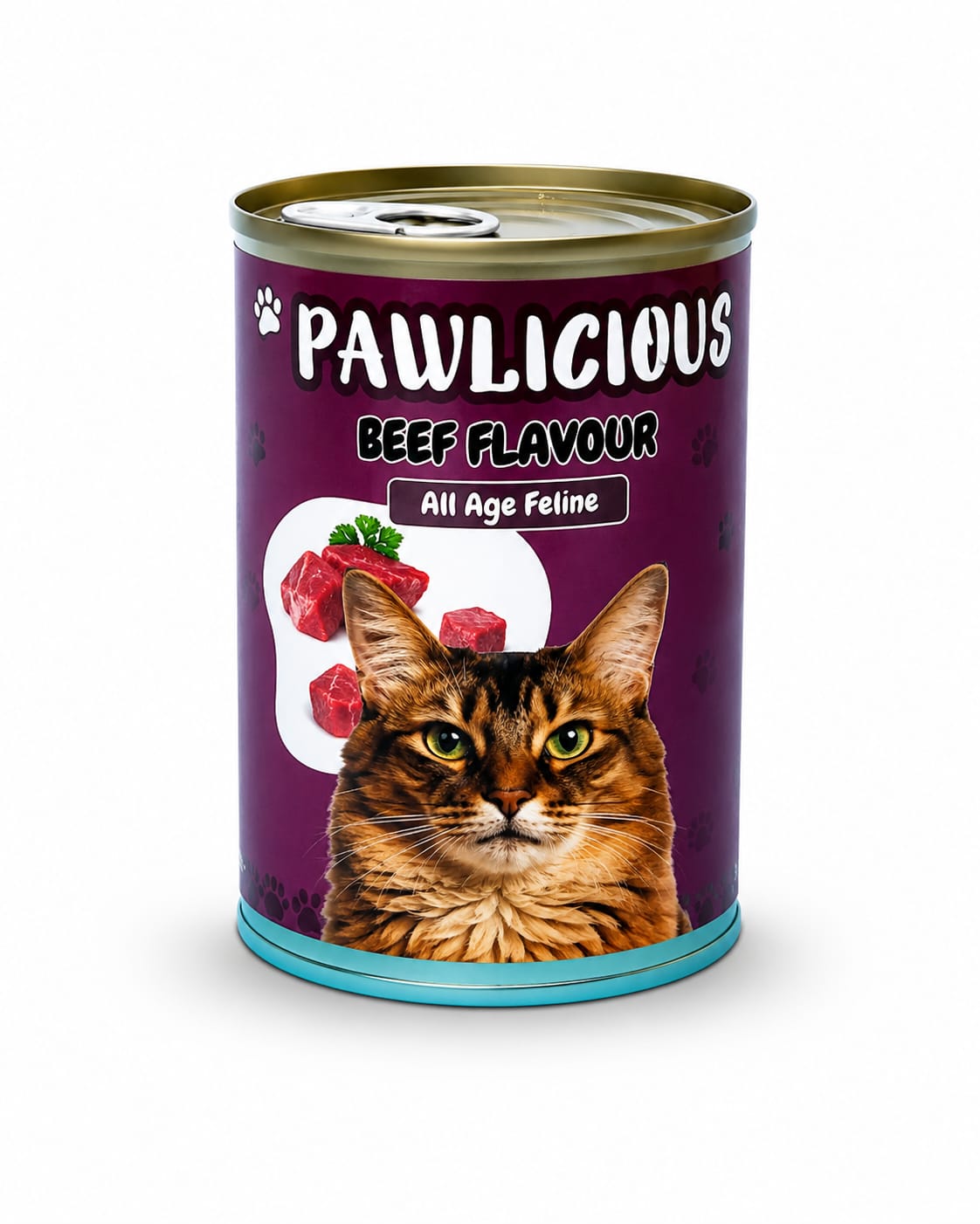 Pawlicious Cat Food - Beef Flavor