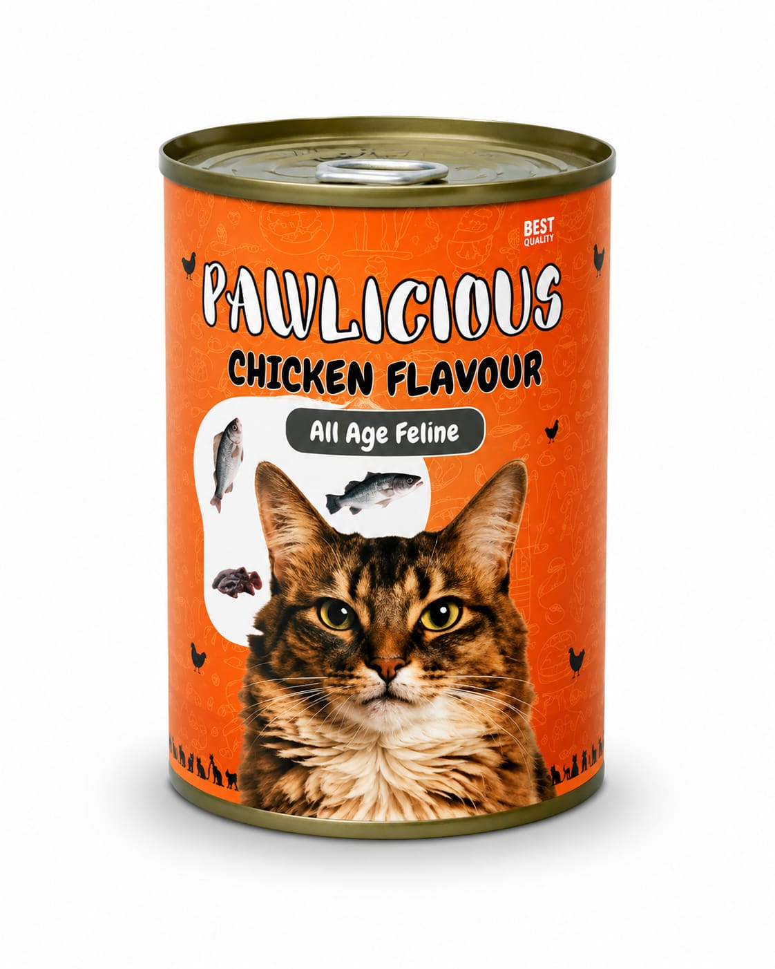 Pawlicious Cat Food - Chicken Flavor