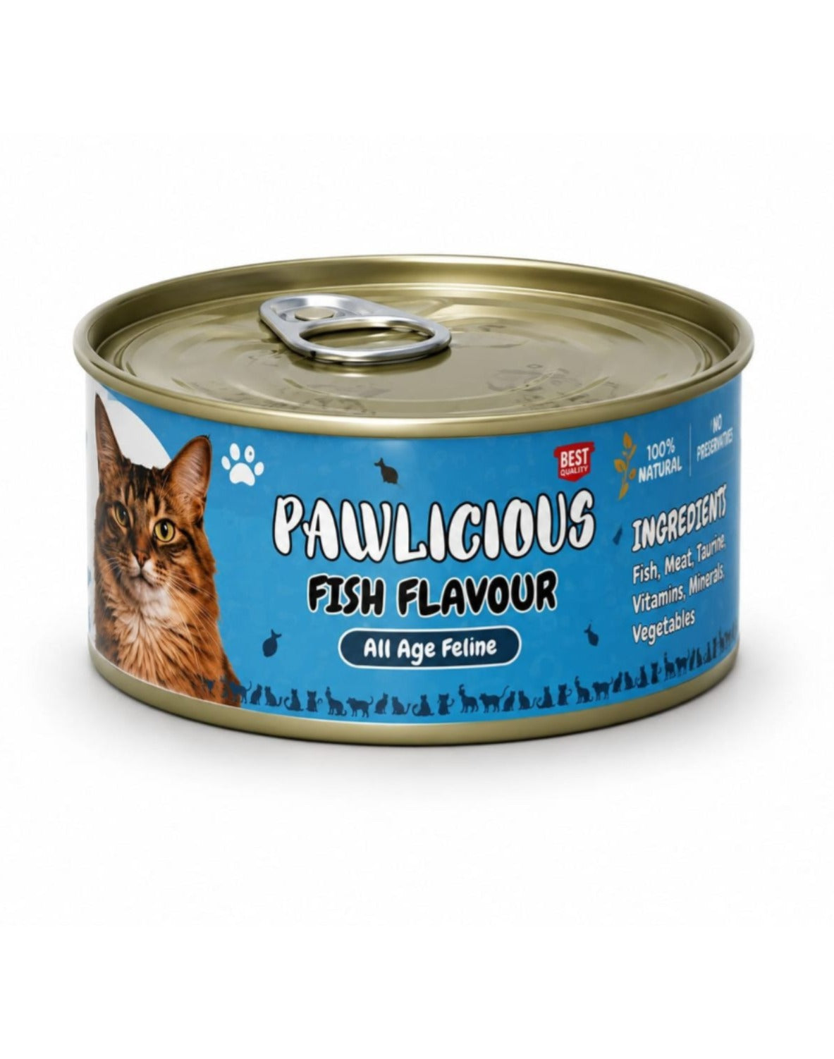 Pawlicious Cat Food - Fish Flavor