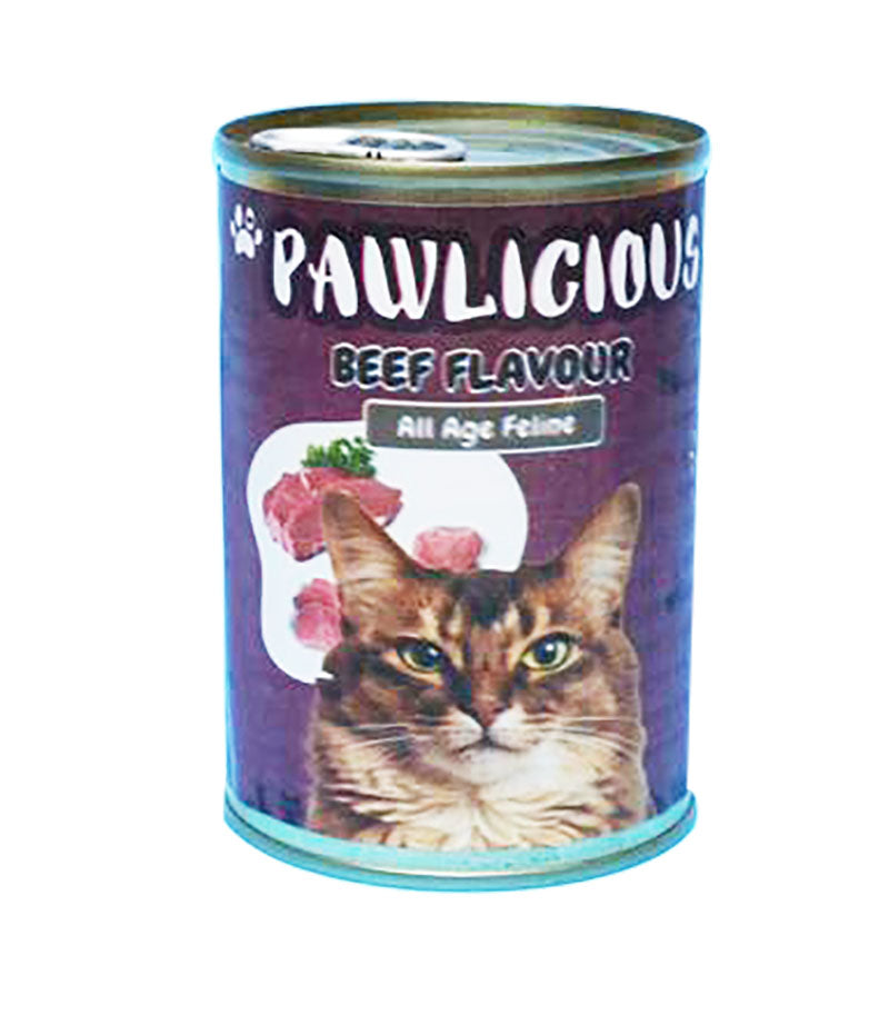 Pawlicious Cat Food - Beef Flavor